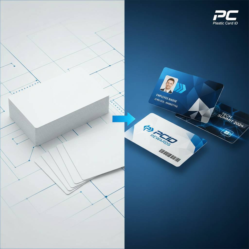 Understanding Your Options: Blank White PVC Cards