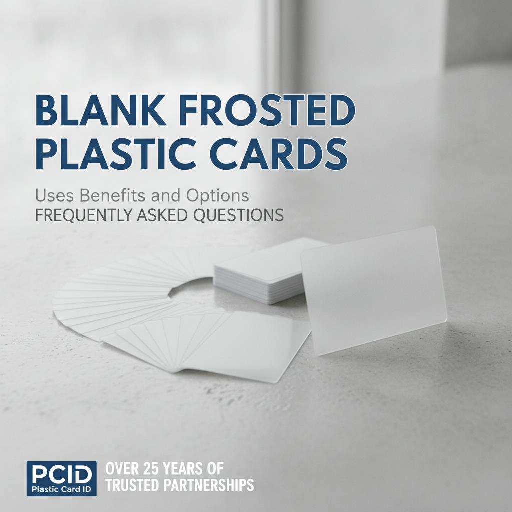 Frequently Asked Questions About Frosted Plastic Cards
