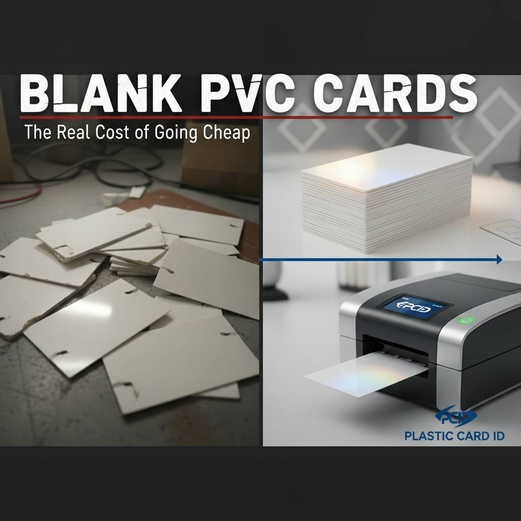 The Real Cost of Going Cheap on Blank PVC Cards