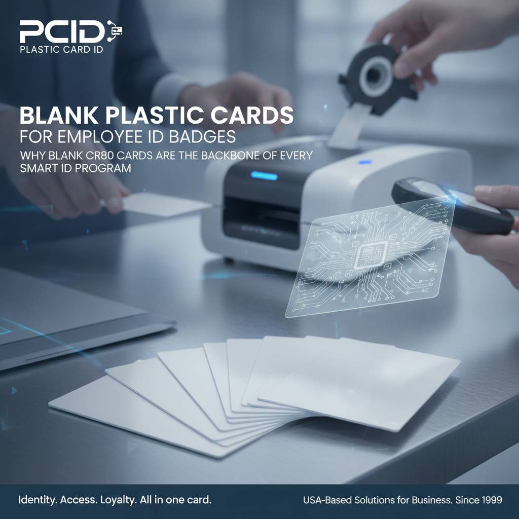 Why Blank CR80 Cards Are the Backbone of Every Smart ID Program