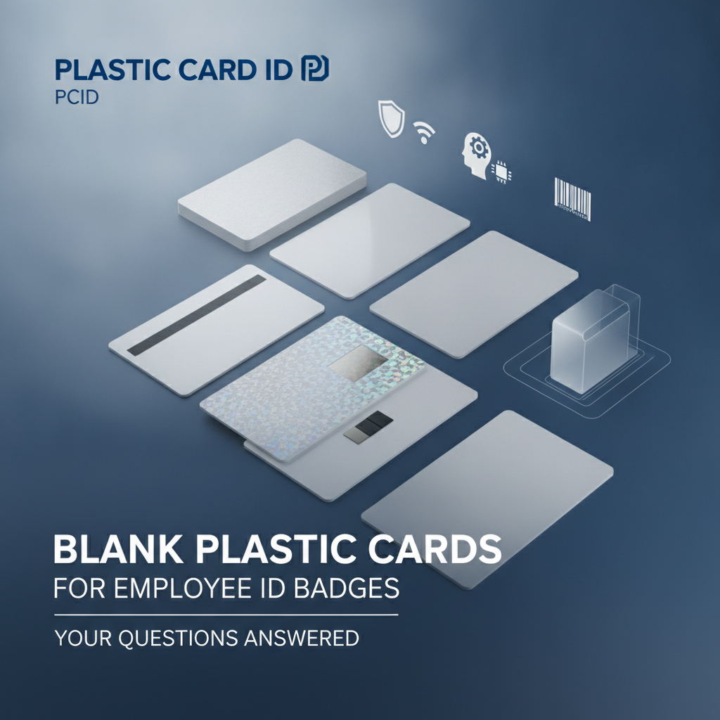 Frequently Asked Questions About Blank Plastic Cards for Employee ID Badges