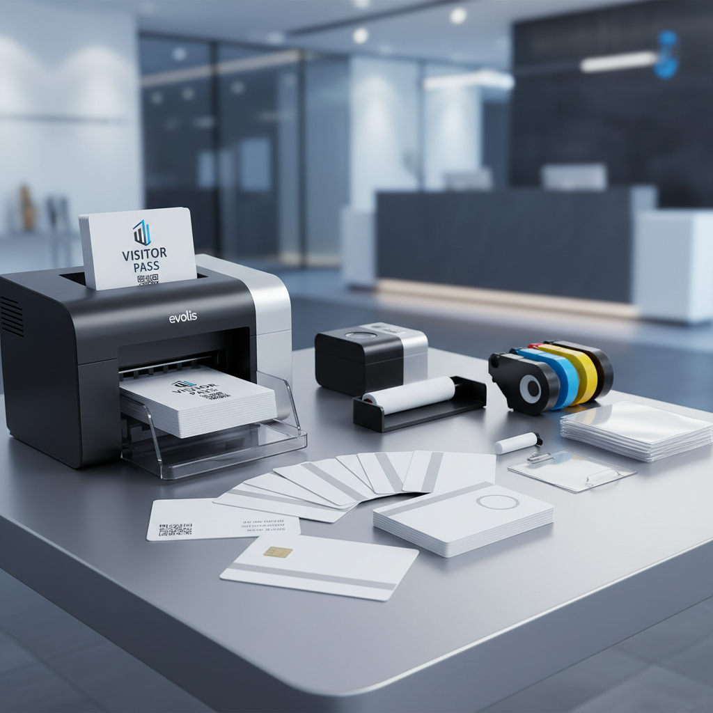 Card Printers and Accessories: Building a Complete Visitor Management Workstation