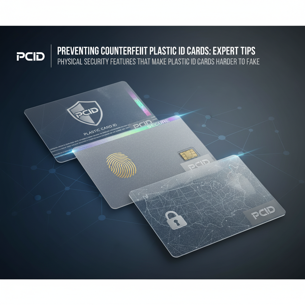 Physical Security Features That Make Plastic ID Cards Harder to Fake