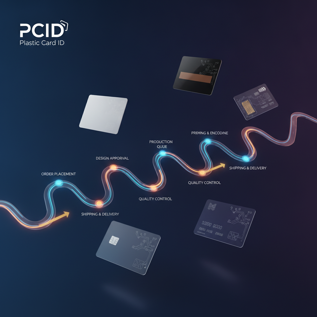 The Anatomy of a Bulk Plastic Card Order Timeline