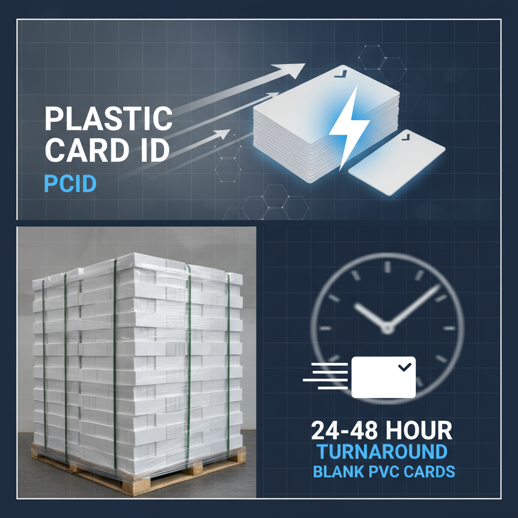Why Blank PVC Cards Are the Speed Champion of Bulk Orders